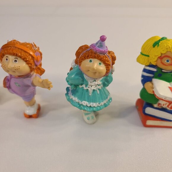 1980's 5 Cabbage Patch Kids PVC Figures 6cm tall - Picture 3 of 7